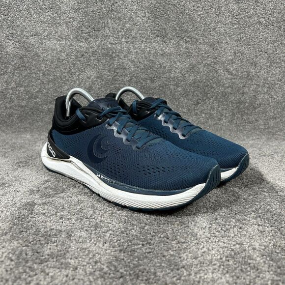 Topo Athletic Ultrafly 4 Mens Size 8.5 Navy Blue Black Running Shoes Used main image 15